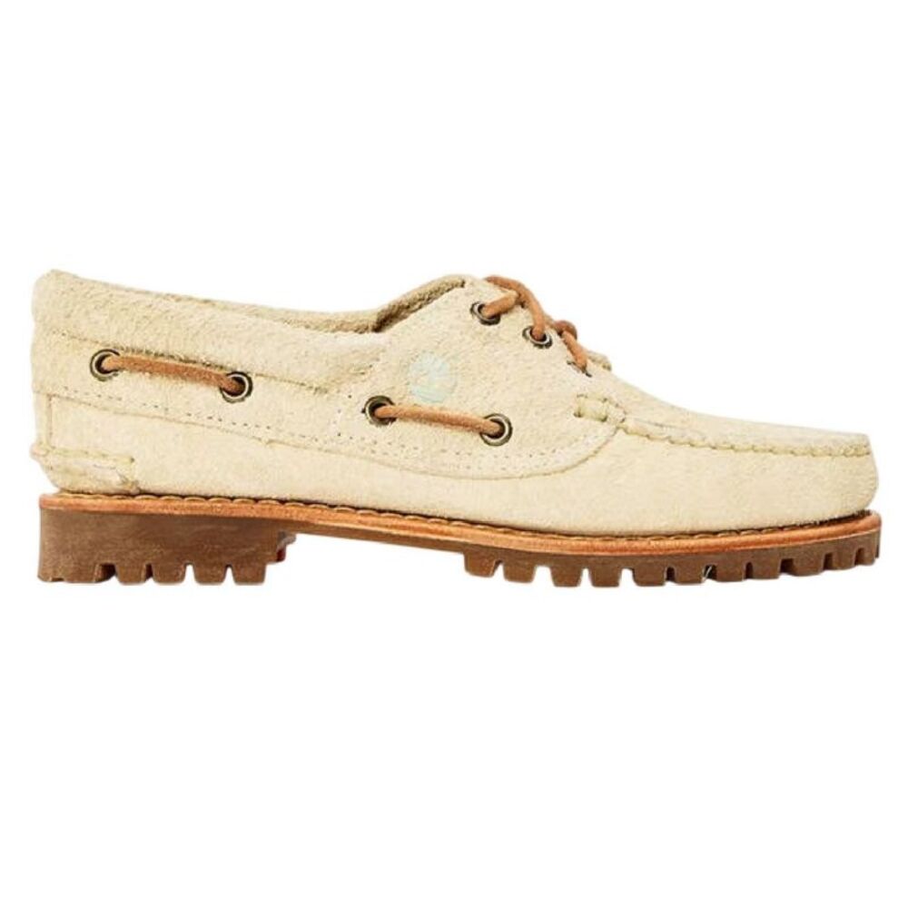 Timberland Womens/Ladies Noreen Suede Boat Shoes / Natural
